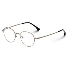 HAN纯钛光学眼镜架-枪色（J81865-C3 ）