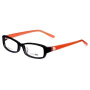 PARLEY派勒板材眼镜架-黑框橙腿(PL-A007-C3)