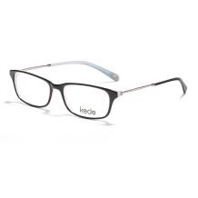 Kede时尚光学眼镜架Ke1441-F16  黑灰色