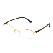 HAN纯钛光学眼镜架-炫酷金色（J81636-C1）