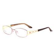 HAN纯钛时尚光学眼镜架-高雅粉(J81355-C7)