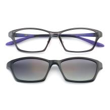 HAN TR光学眼镜架-灰色(HN49413-C4)（送偏光镜套）