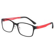 猛犸象钨钛眼镜架U-8020-C41 黑红