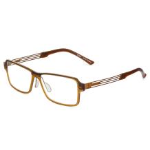 HAN尼龙不锈钢光学眼镜架-典雅茶色(B1007-C13)
