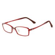 HAN塑钢时尚光学眼镜架-酒红色(HD4879-F06)