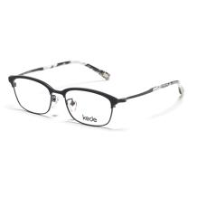 Kede时尚光学眼镜架Ke1414-F01  亮黑