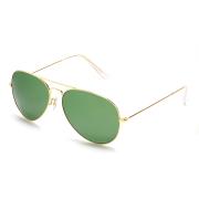 HAN RAZR-X9不锈钢防UV太阳眼镜-金框绿色片(HN52016L-C1)