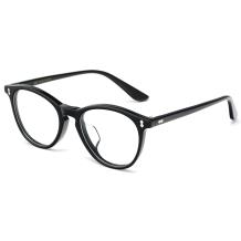 HAN板材时尚光学眼镜架-亮黑色(HD4958-F01)