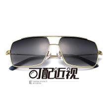 HAN不锈钢光学眼镜架-亮金色近视框(JK5905-C2)