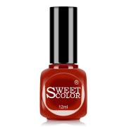 sweetcolor微光疗指甲油12ML-玛瑙红S004