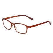 HAN尼龙不锈钢光学眼镜架-酒红色(B1011-C41)