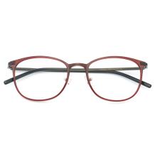 HAN MEGA-TR钛塑不锈钢光学眼镜架-优雅红色(HD49201-F06)