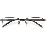 HAN纯钛光学眼镜架HD4865-F21 哑咖
