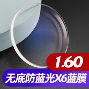 HAN 1.60非球面无底色防蓝光X6膜镜片（1.598）
