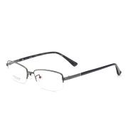 HAN纯钛时尚光学眼镜架-低调枪灰(D81549-C3)
