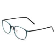 HAN MEGA-TR钛塑光学眼镜架-清新蓝绿(HD49200-F15)