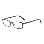BURBERRY钛合金框架眼镜0BE1276TD 1007 56 黑色