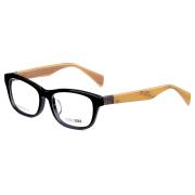 PARLEY派勒板材眼镜架-黑框浅咖腿(PL-A009-C4)