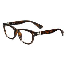 HAN克罗心MEGA-TR钛塑近视眼镜架-玳瑁色(HD2903-F03)