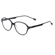 HAN尼龙不锈钢光学眼镜架-经典纯黑(B1001-C4)