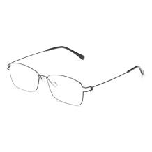 HAN COLLECTION不锈钢光学眼镜架-枪色(HN43013 C1)
