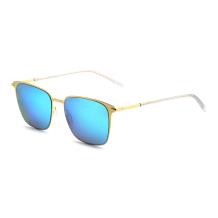 HAN RAZR-X9 不锈钢防UV太阳眼镜-金框蓝色片(HN52010M C4)