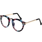 HAN时尚潮款防辐射蓝光眼镜架-琉璃色(HD2624-C10)