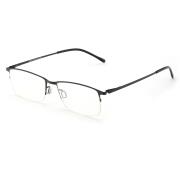HAN不锈钢光学眼镜架-哑黑色(HD49219-C1)