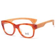 KD设计师手制板材木质眼镜5002 棕色