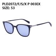 Polaroid/宝丽来太阳眼镜PLD2072/F/S/X 003EX 黑框浅蓝片