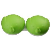 Bonasse博尚台湾原装进口隐形眼镜双联盒（大象）QCASE绿色