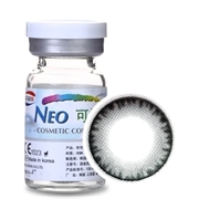 NEO可视眸自然目彩色隐形眼镜年抛一片装S3-1自然目黑